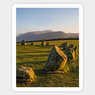 Castlerigg Stone Circle, UK (8) Sticker